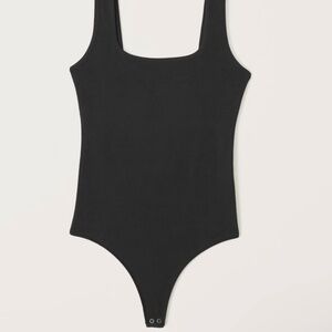 Cotton blend seamless fabric tank bodysuit